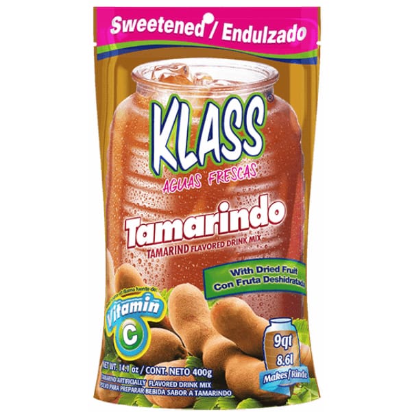 Klass Klass Beverage Mix Tamarindo Sweetened, 14.1 oz