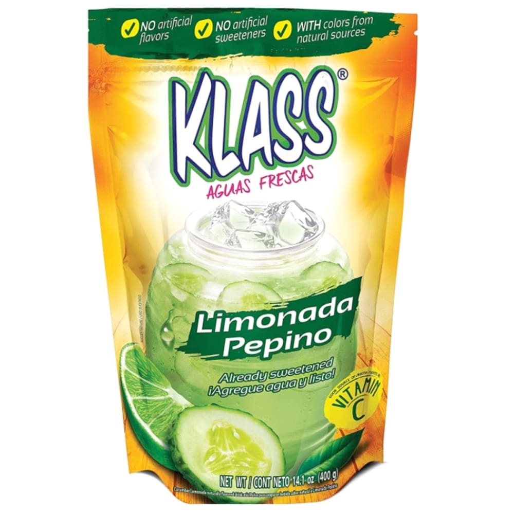 KLASS: Limonada Pepino Drink Mix 14.1 oz (Pack of 5) - Grocery > Beverages > Drink Mixes - KLASS