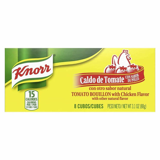 KNORR KNORR Tomato Bouillon with Chicken Flavor 8 Count Cubes, 3.1 oz