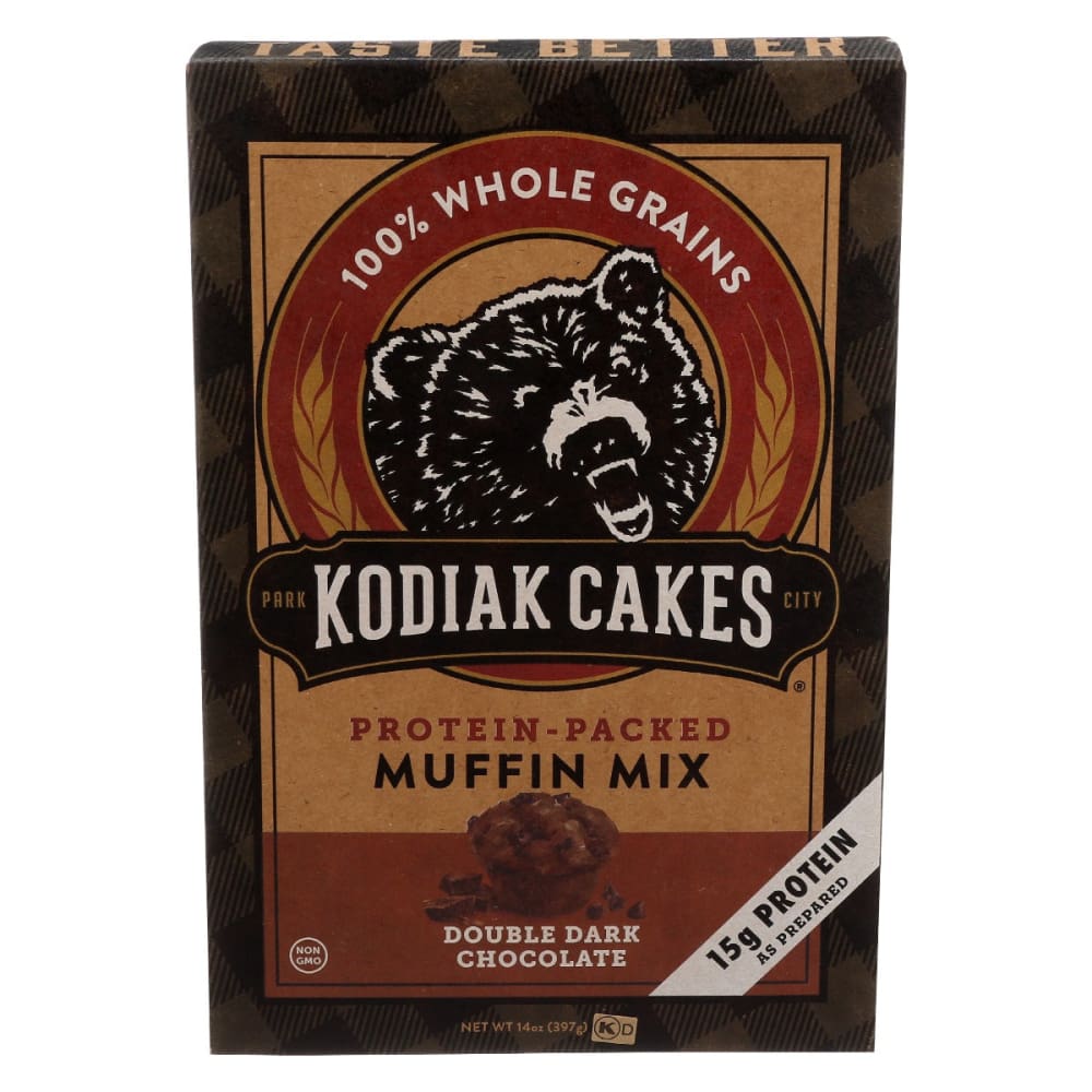 KODIAK: Cinnamon Roll Muffin Mix 2.29 oz (Pack of 6) - Cooking & Baking > Baking Ingredients - KODIAK