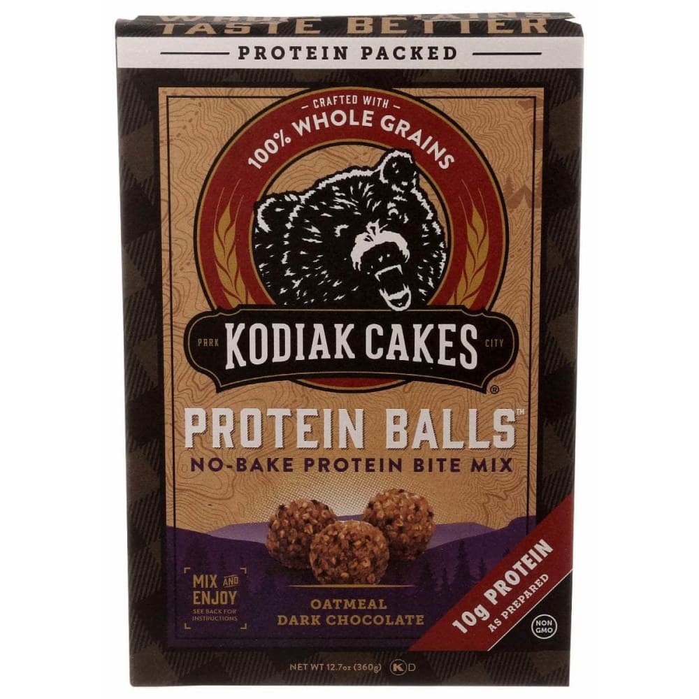 KODIAK Kodiak Dark Chocolate Oatmeal Protein Balls, 12.7 Oz