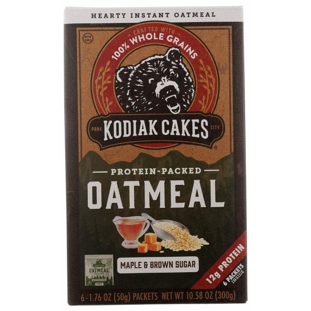 KODIAK KODIAK Oatmeal Mpl Brwn Sgr, 10.58 oz