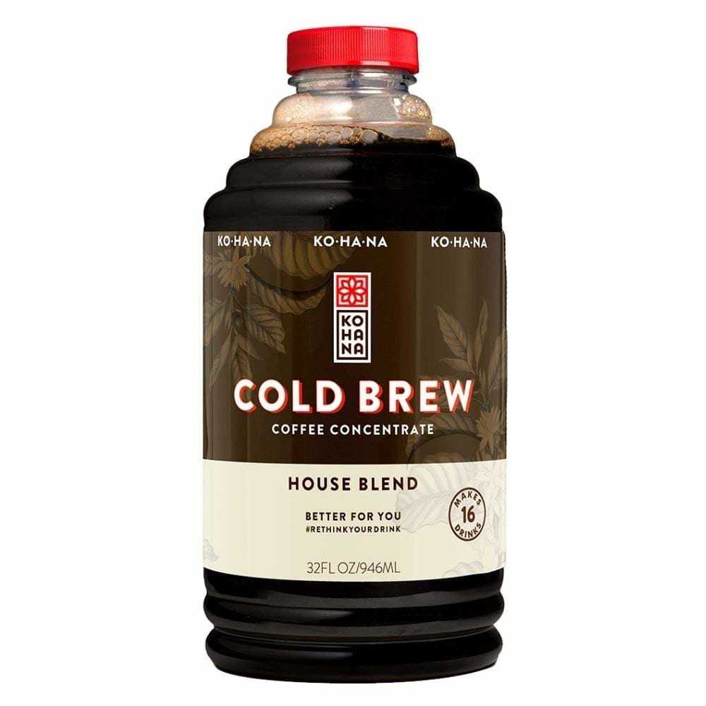 KOHANA: House Blend Cold Brew Coffee Concentrate 32 oz - Grocery > Beverages > Coffee Tea & Hot Cocoa - KOHANA