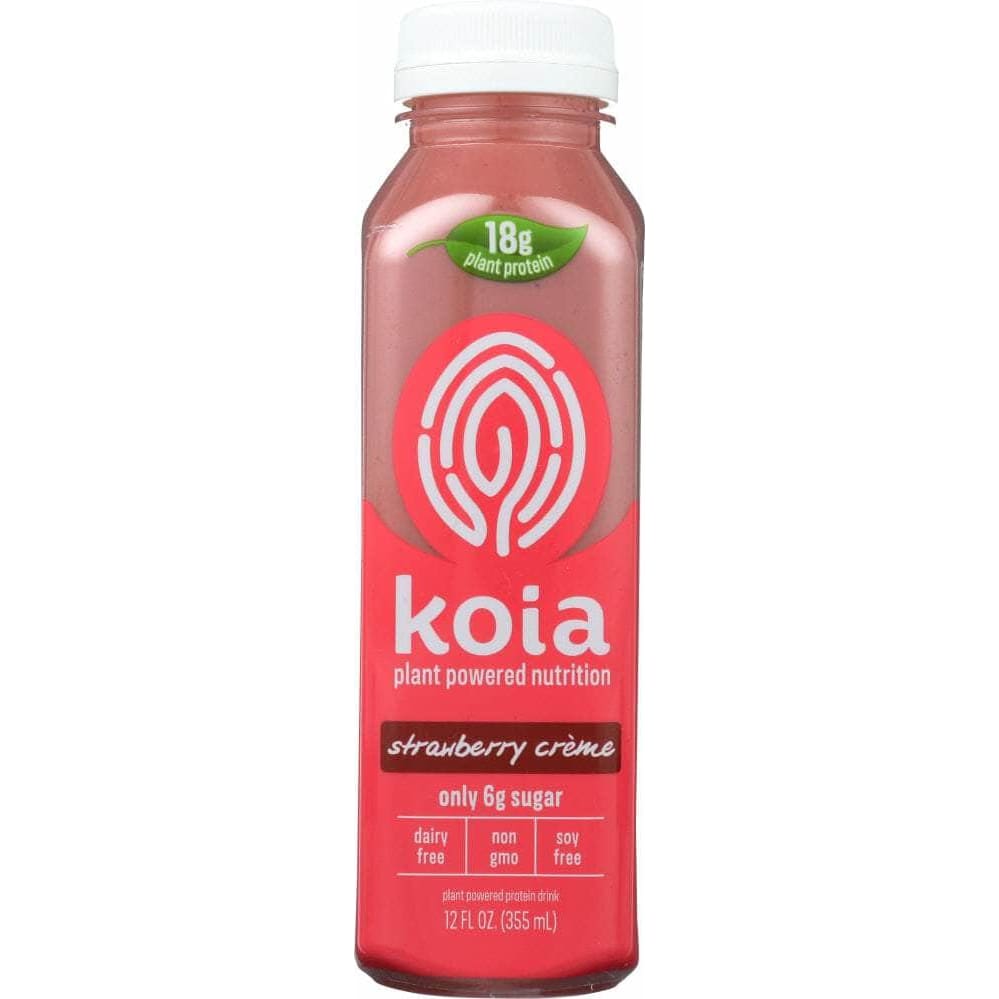 Koia Koia Protein Plant Powered Strawberry Creme, 12 oz