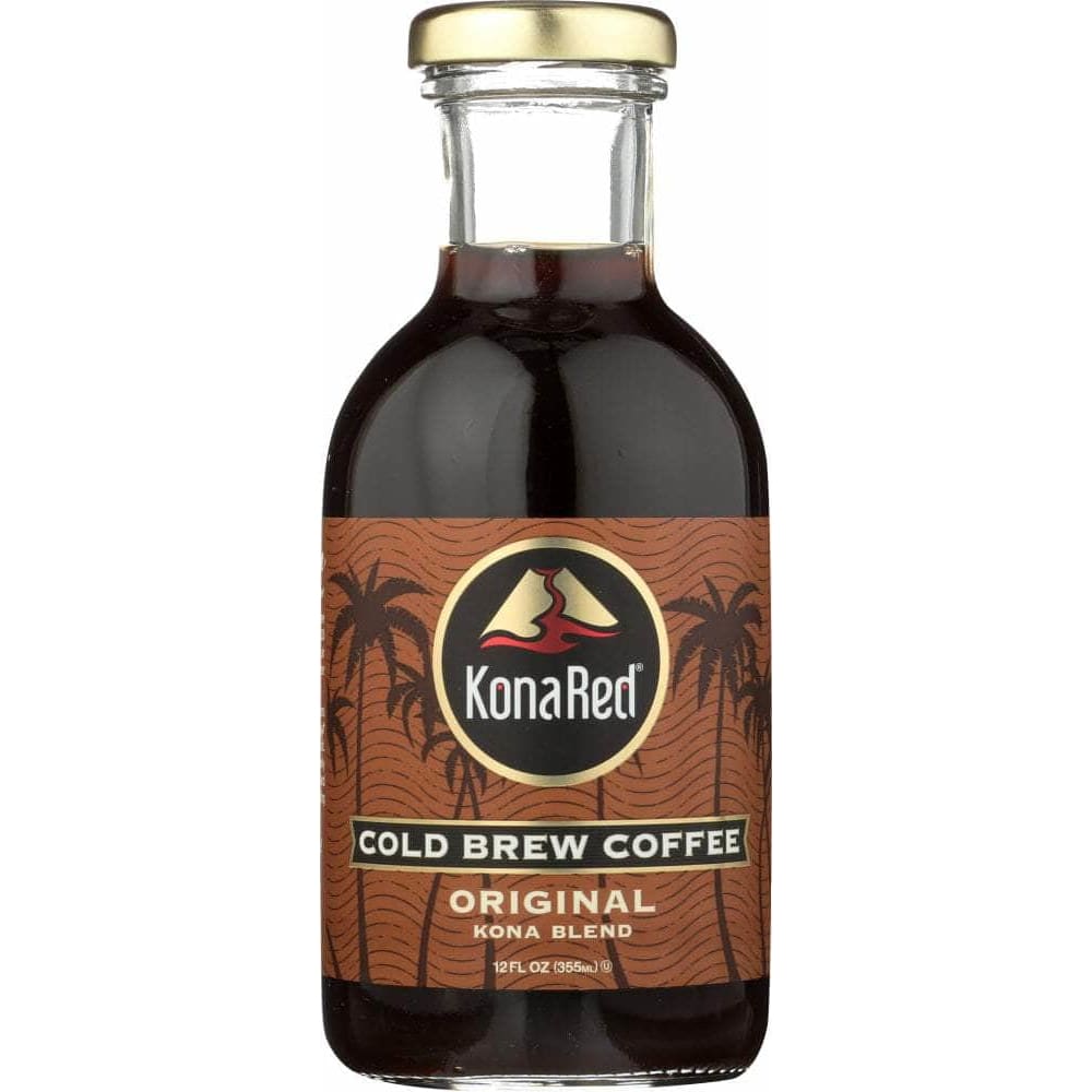 Konared Kona Red Cold Brew Coffee Original, 12 oz
