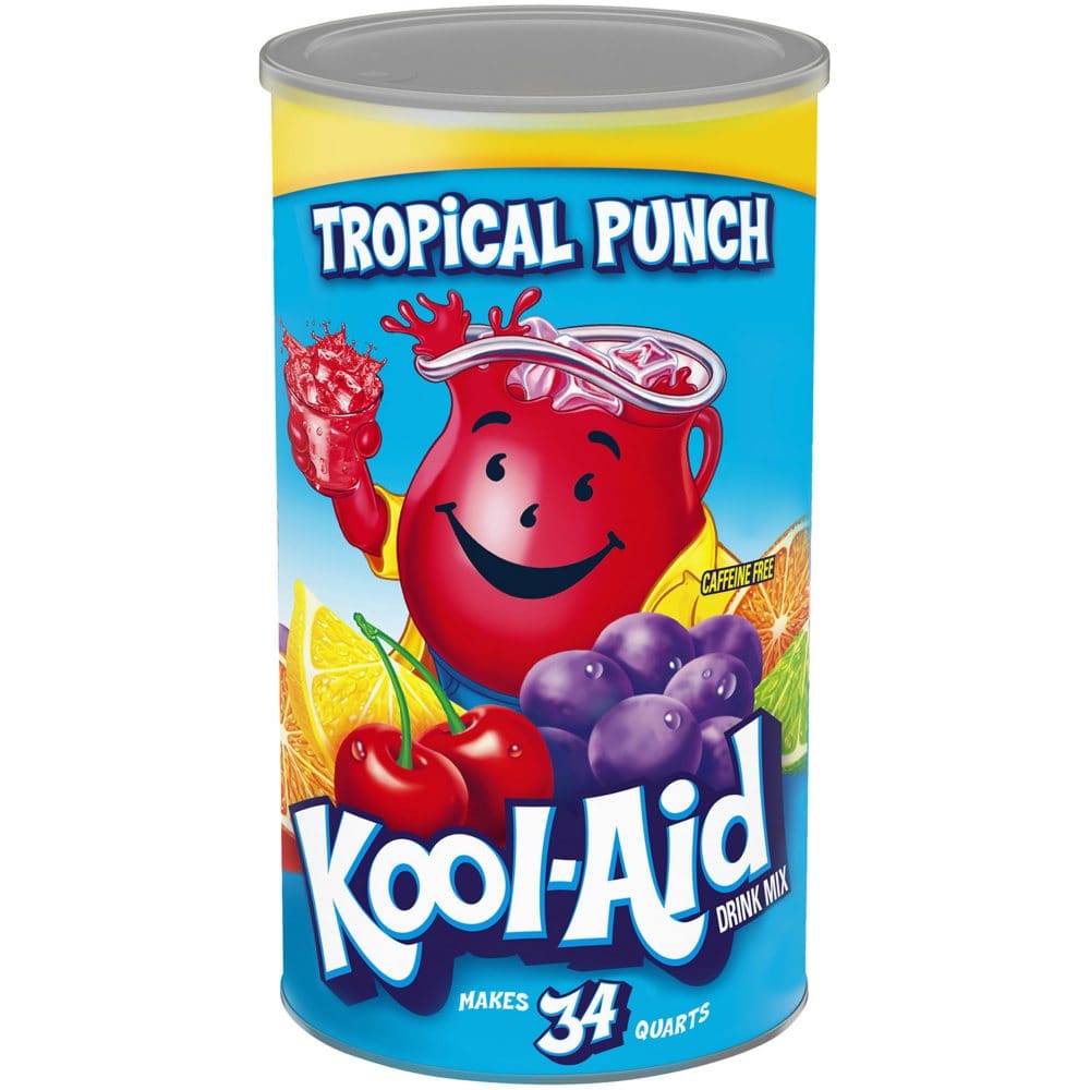 Kool-Aid Sweetened Tropical Punch Powdered Drink Mix (82.5 oz.) - Powdered & Liquid Drink Mixes - Kool-Aid
