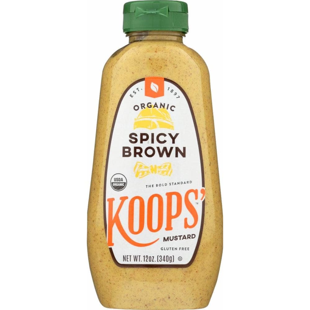KOOPS KOOPS Mustard Spicy Brown Org, 12 oz