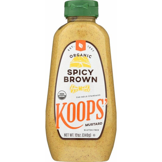 KOOPS KOOPS Mustard Spicy Brown Org, 12 oz