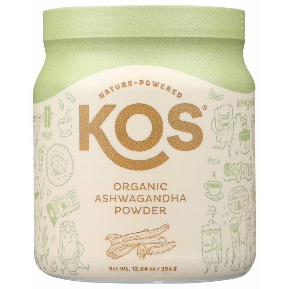 KOS Health > Vitamins & Supplements KOS: Organic Ashwagandha Powder, 12.84 oz