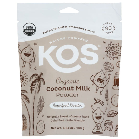 KOS: Organic Coconut Milk Powder 6.3 oz - Grocery > Nutritional Bars Drinks and Shakes - KOS