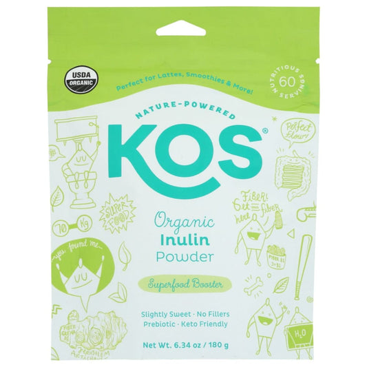 KOS: Organic Inulin Powder 6.3 oz (Pack of 2) - Grocery > Nutritional Bars Drinks and Shakes - KOS