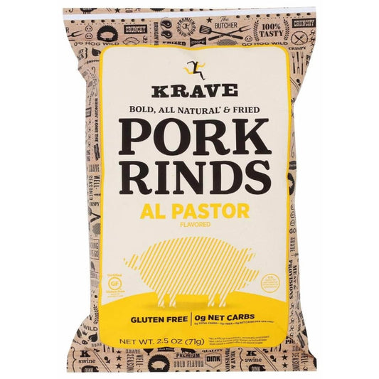 KRAVE Krave Pork Rinds Al Pastor, 2.5 Oz