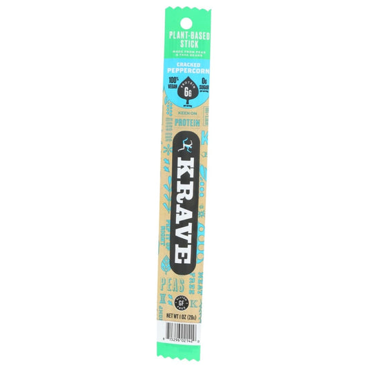 KRAVE: Stick Ppprcrn Crkd Pb 1 OZ (Pack of 6) - Grocery > Pantry > Meat Poultry & Seafood - KRAVE