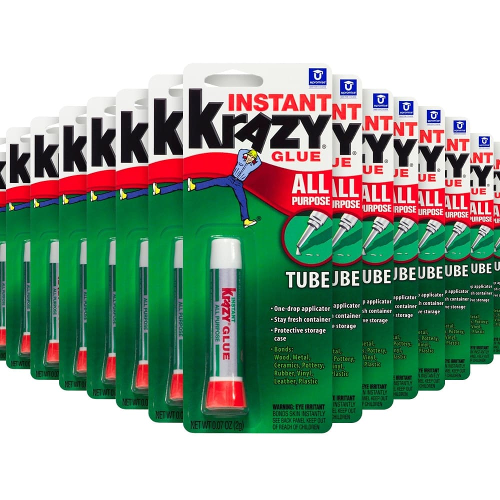 Krazy Glue Tube - 48 Pack - Glue & Adhesives - Krazy Glue