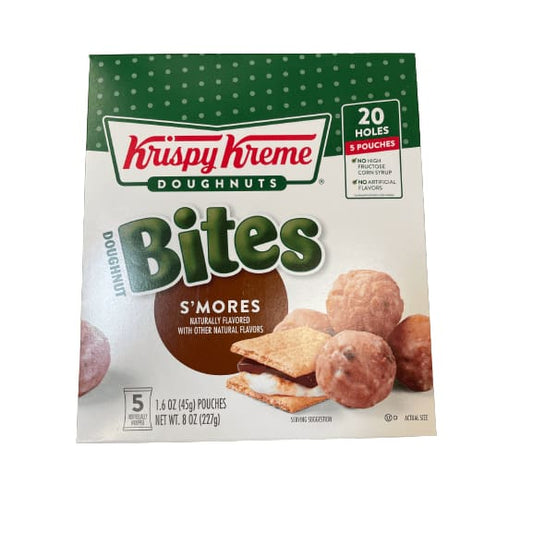 Krispy Kreme Krispy Kreme S'Mores Doughnut Bites, 8 Oz, 20 Count