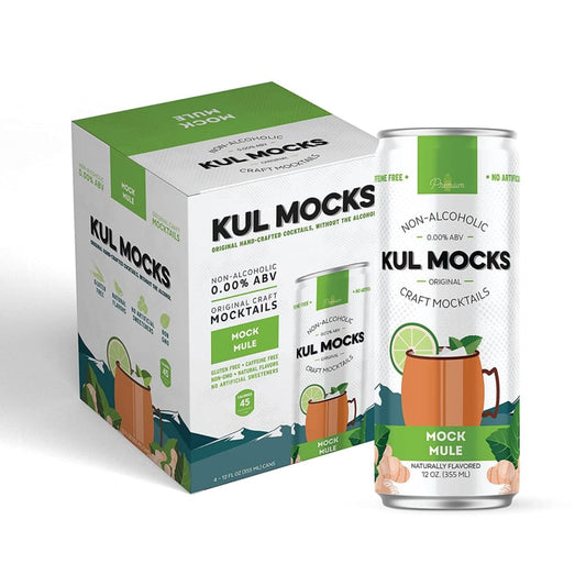 KUL MOCKS: Mock Mule Mocktails 48 fo (Pack of 2) - Grocery > Beverages > Coffee Tea & Hot Cocoa > All Natural & Organic Cocktail Mixers -