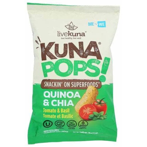 KUNA POPS Kuna Pops Snacks Tomato And Basil, 3.5 Oz