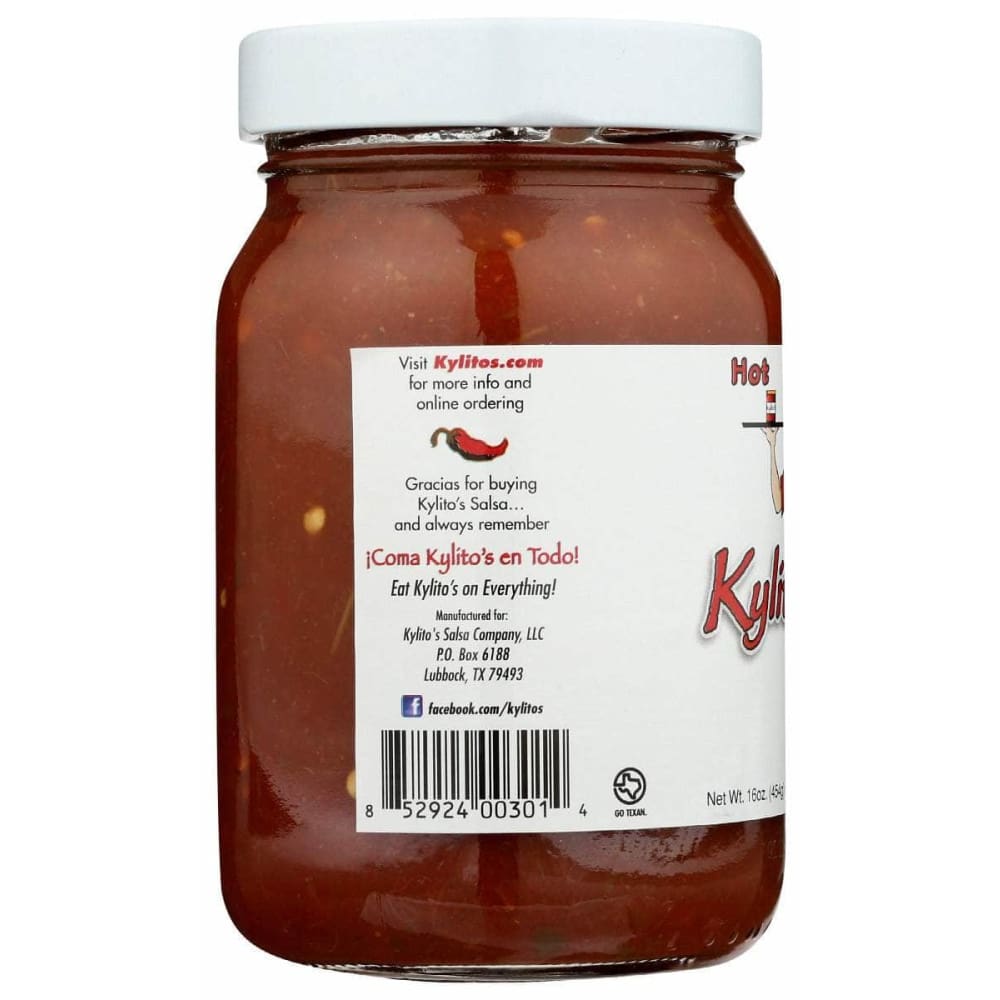 KYLITOS Grocery > Salsas KYLITOS SALSA Hot Salsa, 16 oz