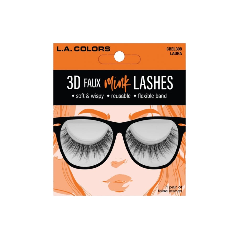 L.A. COLORS 3D Faux Mink Lashes - L.A. Colors