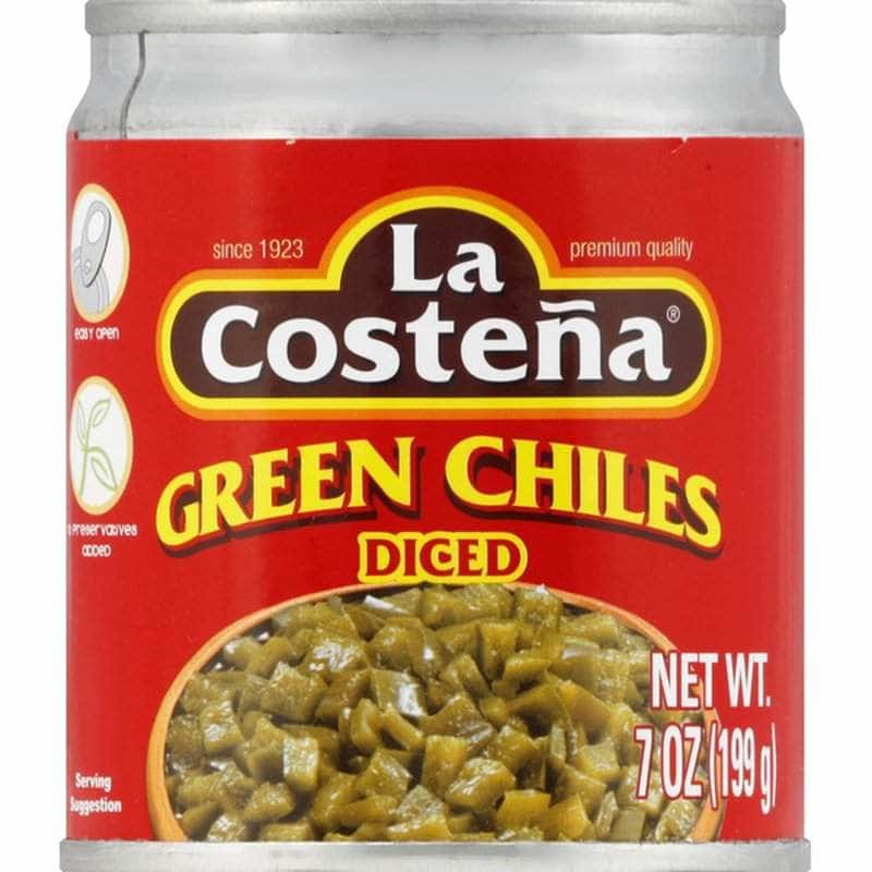 LA COSTENA LA COSTENA Diced Green Chiles, 7 oz