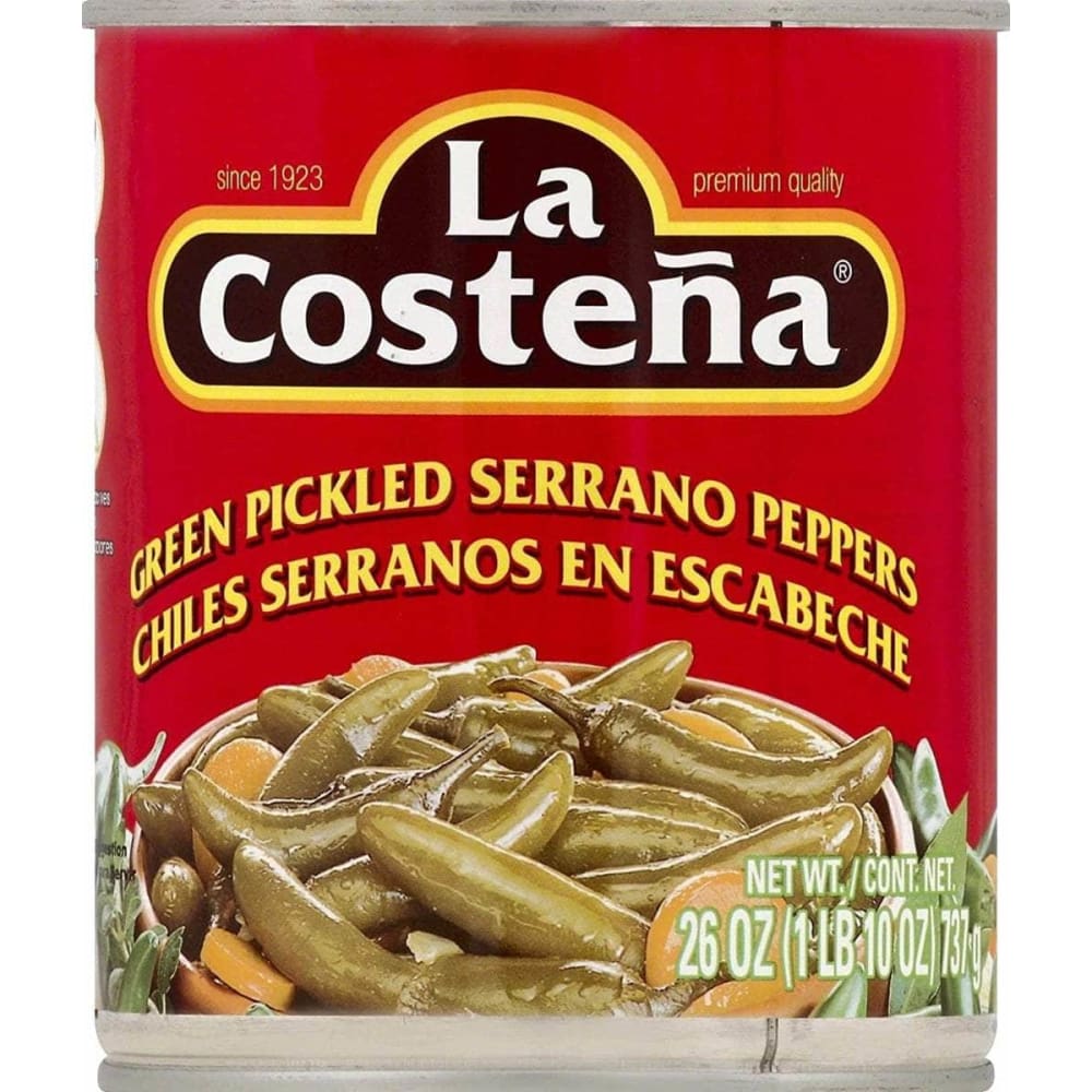 LA COSTENA LA COSTENA Serrano Peppers, 26 oz