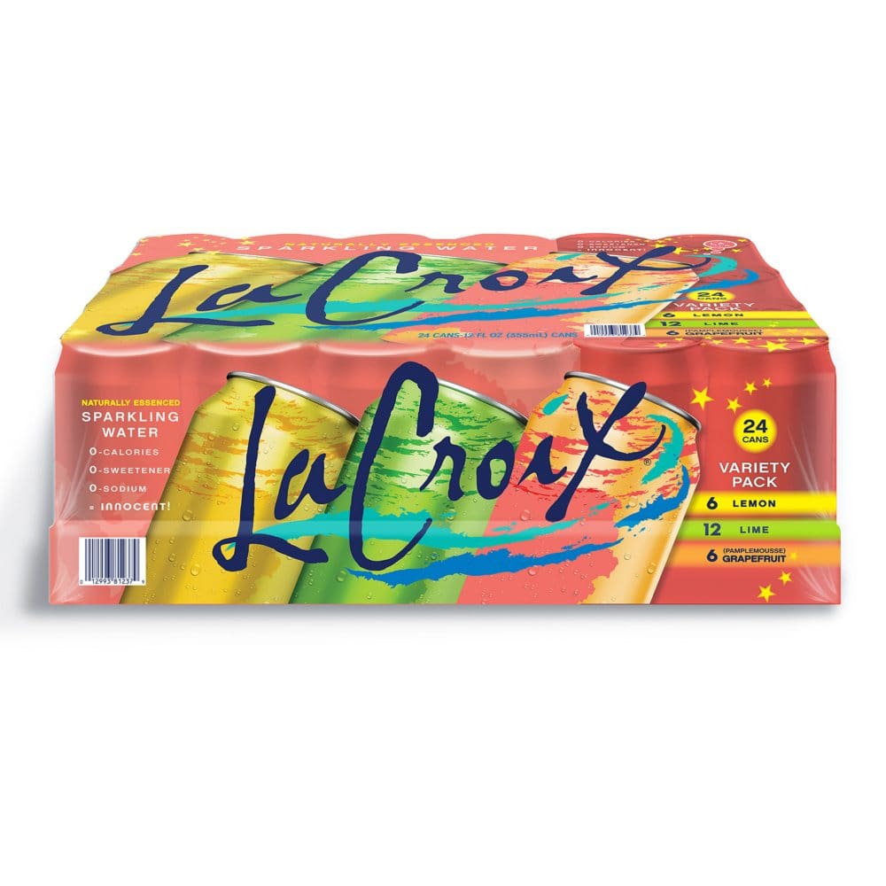 La Croix Sparkling Water Variety Pack (12 fl. oz. 24 pk.) - Bottled Water - La Croix