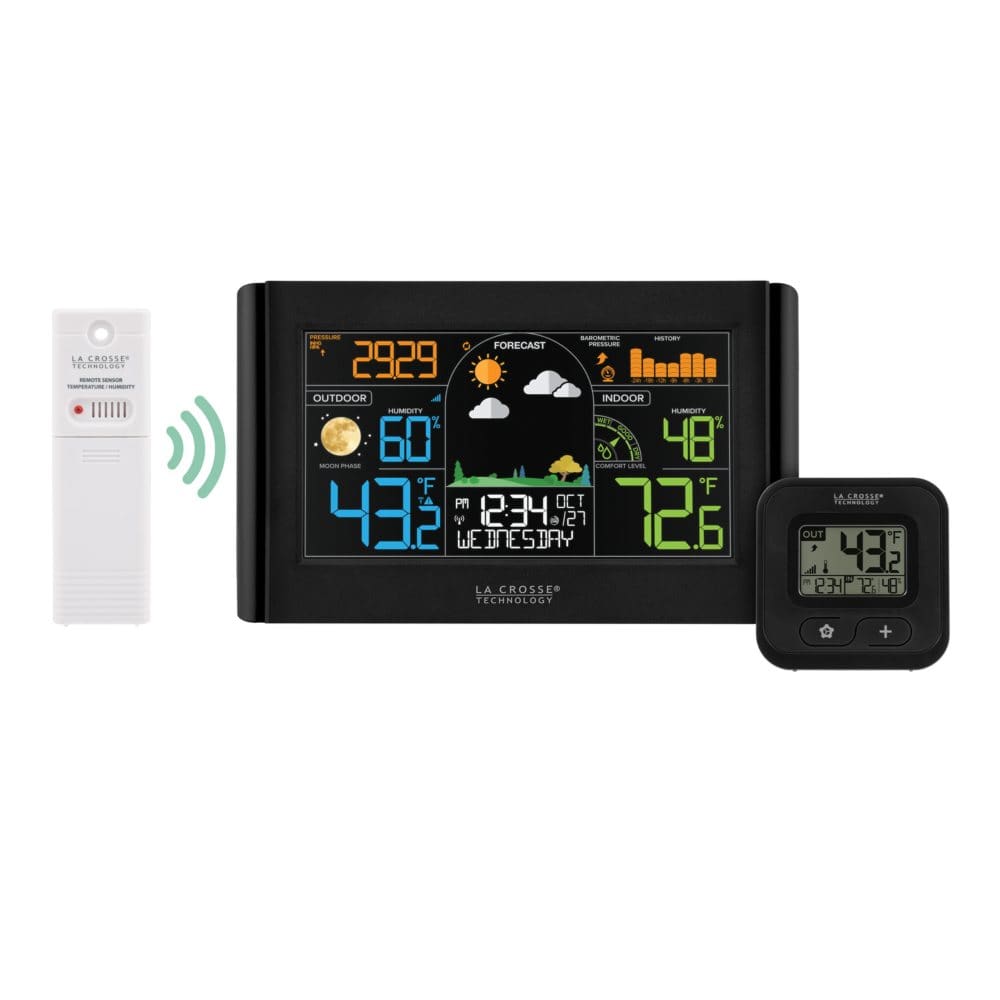 La Crosse Technology Wireless Weather Station with Bonus Display - GPS & Outdoor Electronics - La