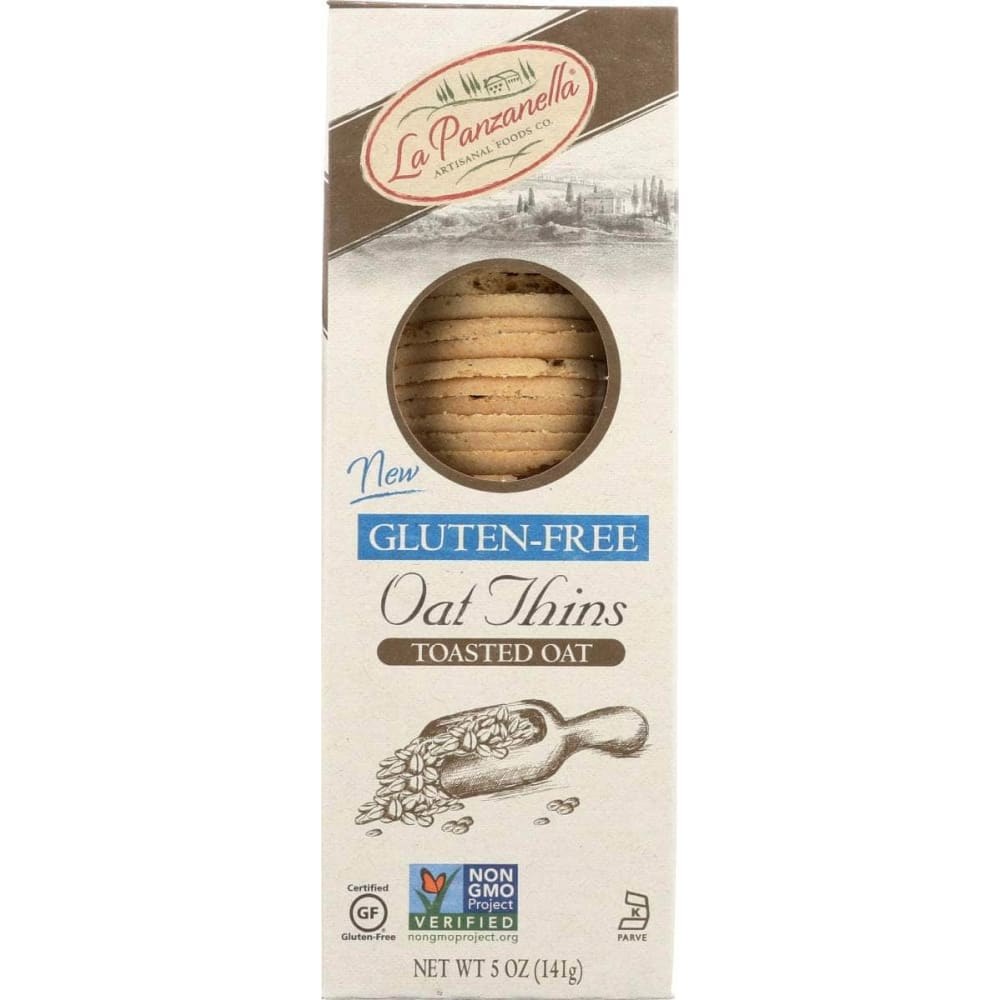 LA PANZANELLA LA PANZANELLA Gluten Free Toasted Oat Thins, 5 oz