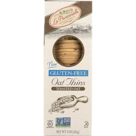 LA PANZANELLA LA PANZANELLA Gluten Free Toasted Oat Thins, 5 oz