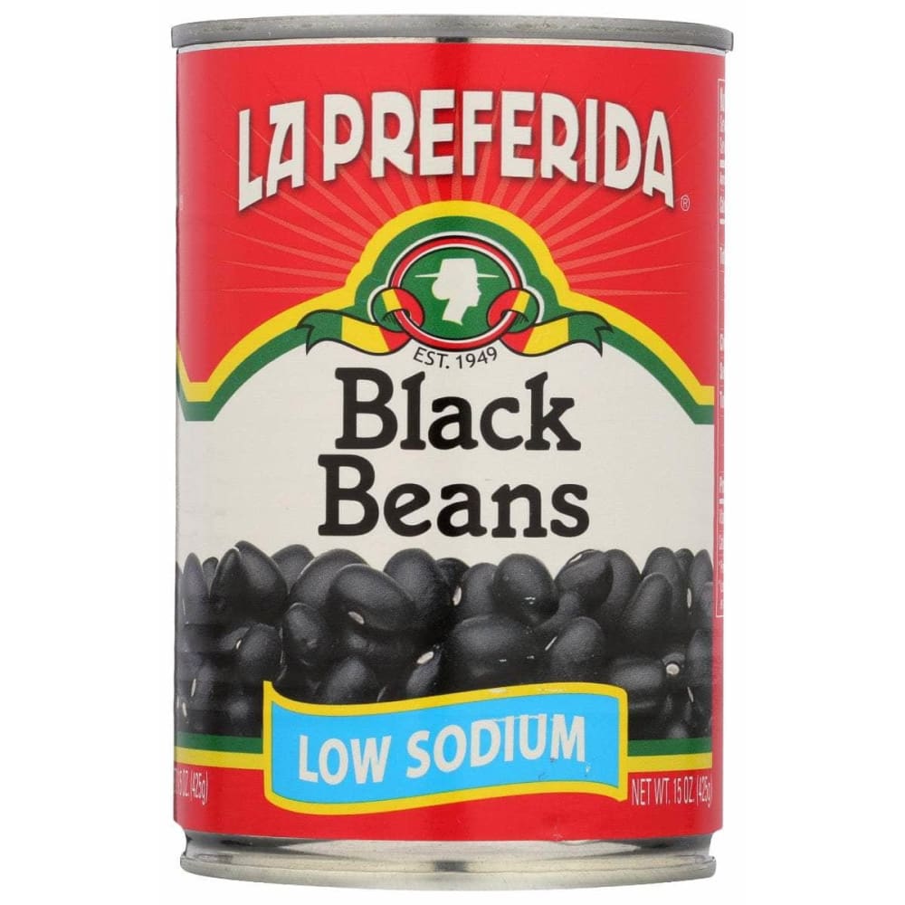 LA PREFERIDA La Preferida Bean Blk Low Sodium, 15 Oz