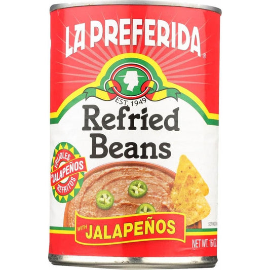 LA PREFERIDA La Preferida Bean Refried Jlpno, 16 Oz