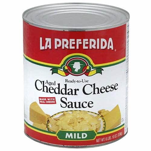 LA PREFERIDA La Preferida Cheddar Cheese Sauce, 106 Oz
