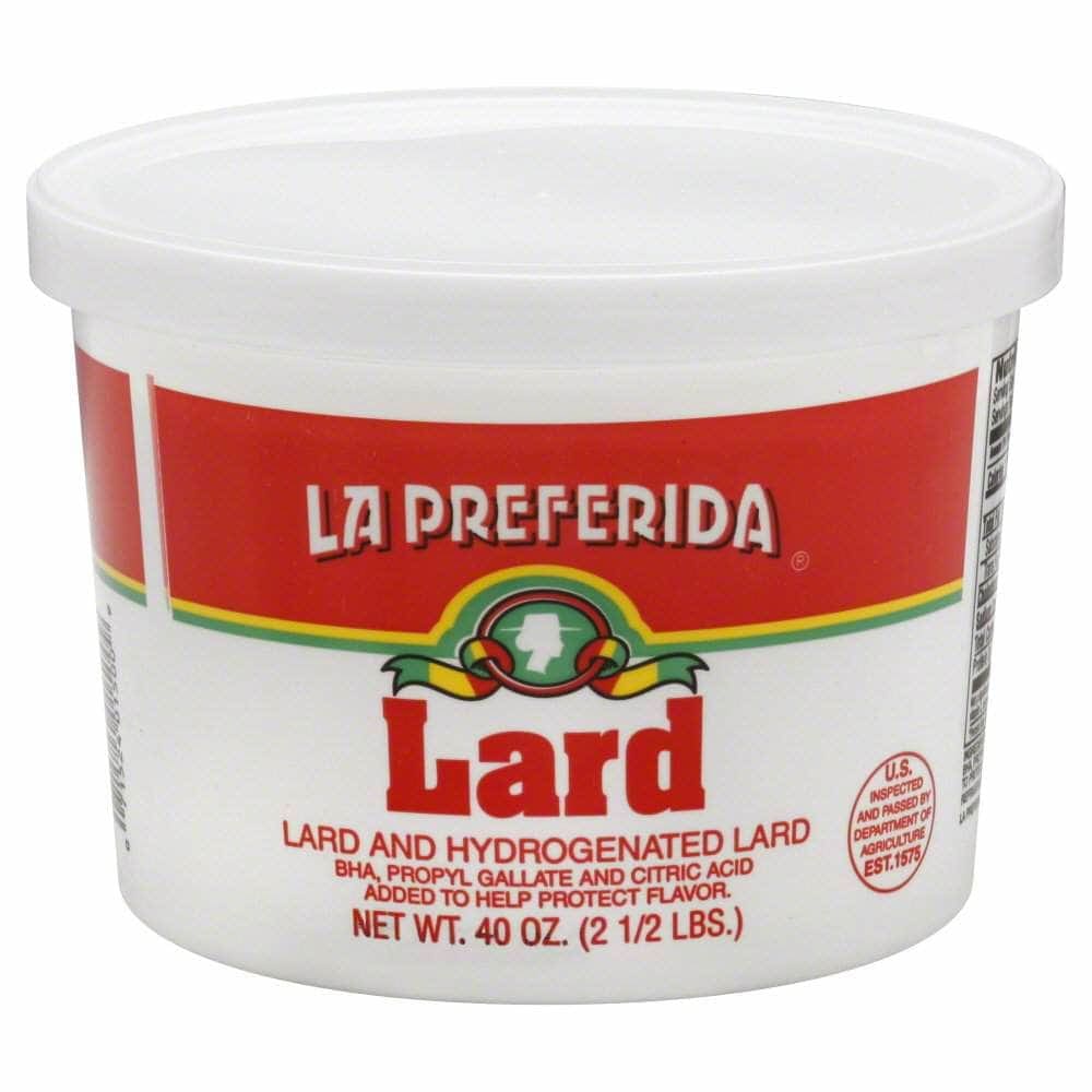 LA PREFERIDA La Preferida Lard, 2.5 Lb