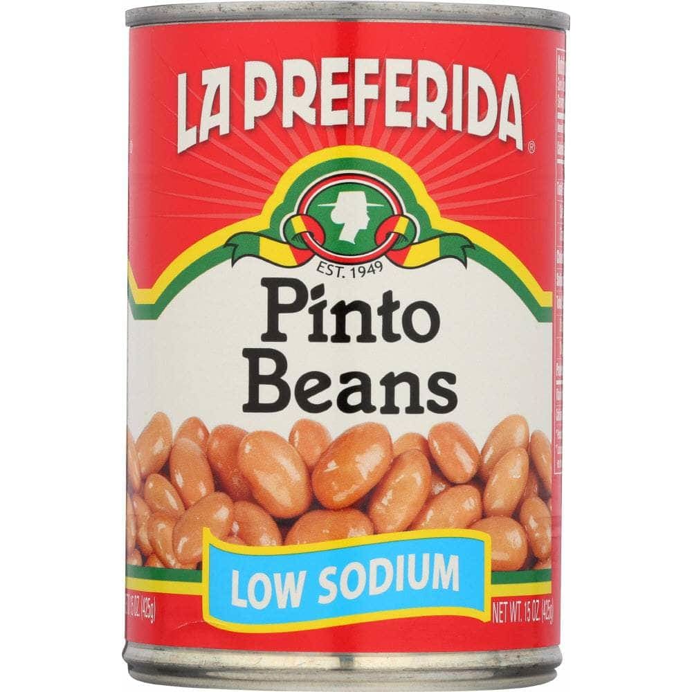 La Preferida La Preferida Low Sodium Pinto Beans, 15 oz
