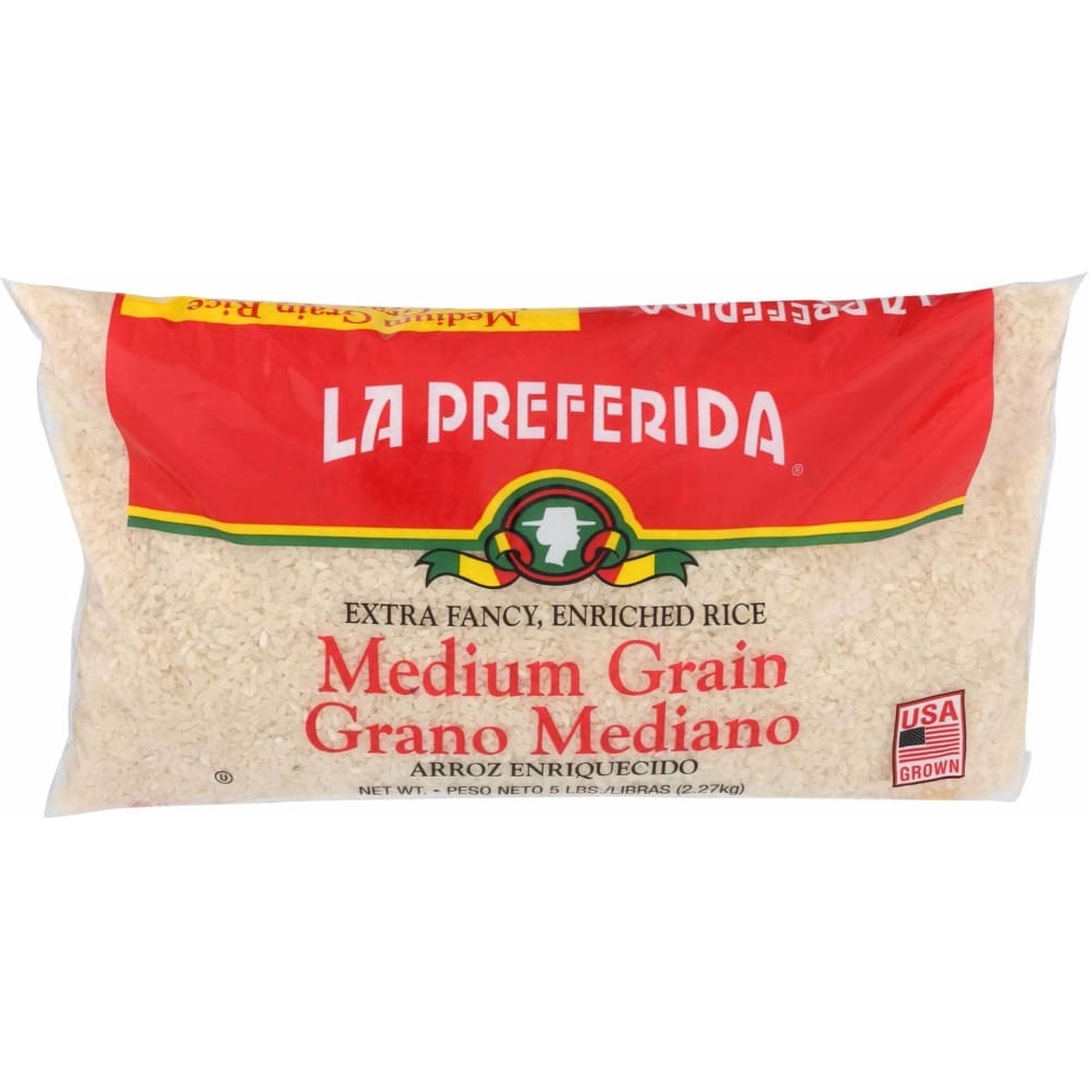 LA PREFERIDA La Preferida Medium Grain Rice Poly, 5 Lb