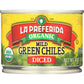 La Preferida La Preferida Organic Mild Diced Green Chiles, 4 oz