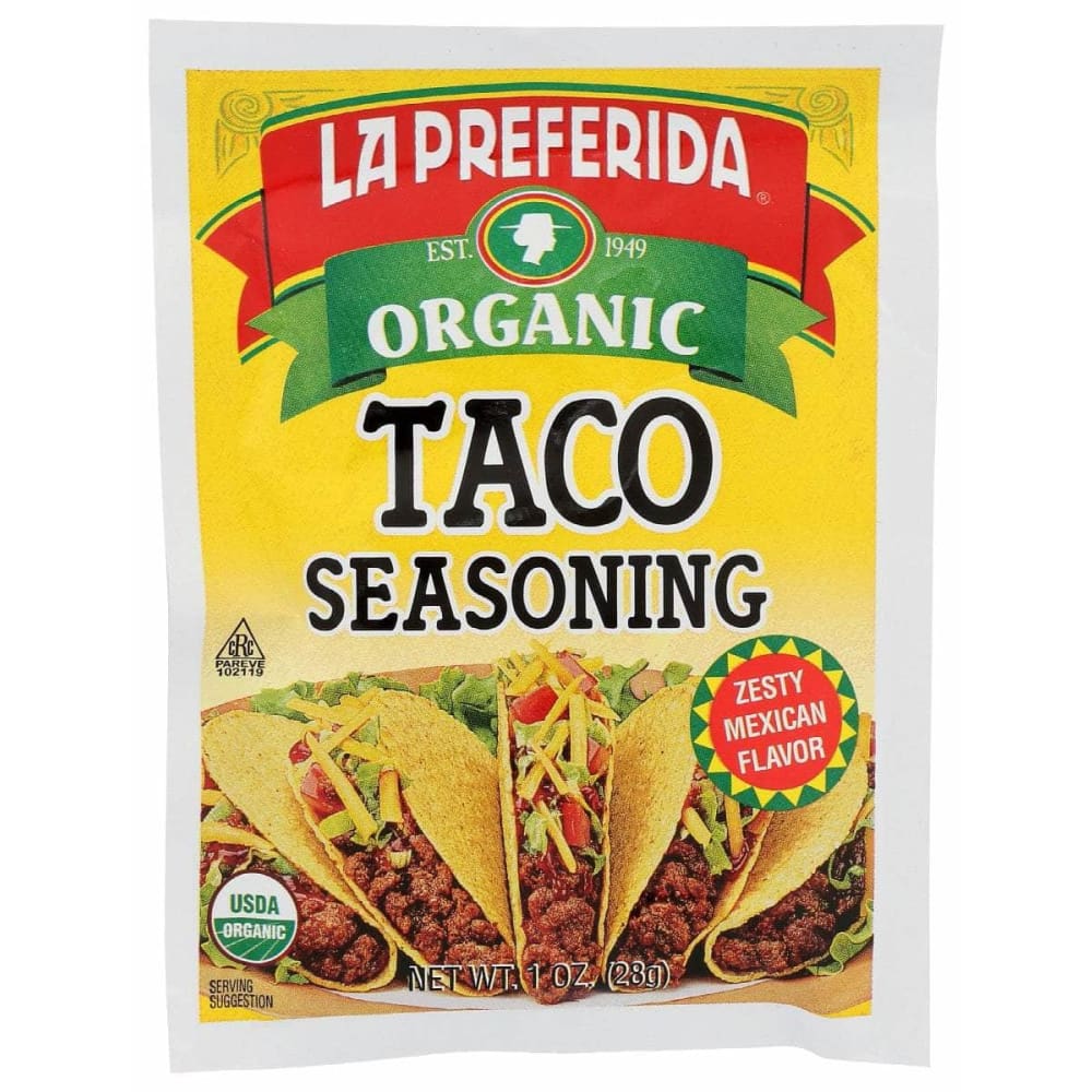 LA PREFERIDA LA PREFERIDA Seasoning Taco Organic, 1 oz