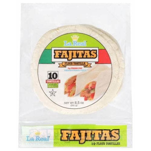 LA REAL Grocery > Cooking & Baking > Crusts, Shells, Stuffing LA REAL Fajitas Tortilla, 8.5 oz