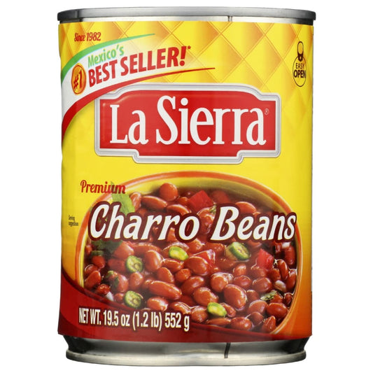 LA SIERRA: Beans Charro Whole 19.5 OZ (Pack of 5) - Grocery > Pantry > Food - LA SIERRA