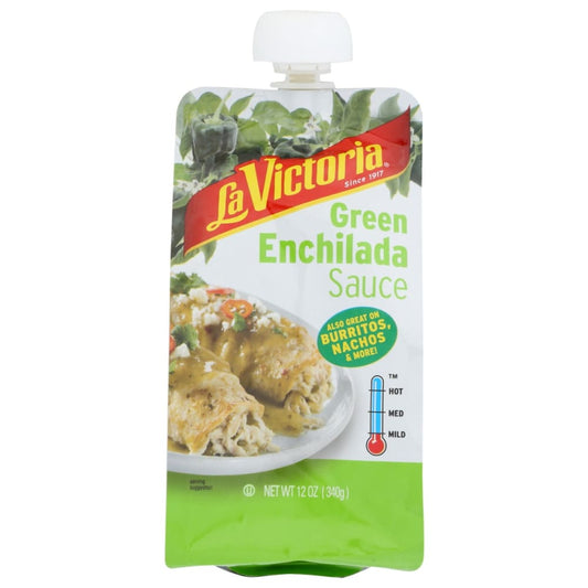 LA VICTORIA: Enchilada Green Pouch 12 OZ (Pack of 5) - Grocery > Pantry > Condiments - LA VICTORIA