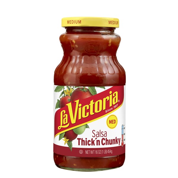 LA VICTORIA LA VICTORIA Thick N Chunky Salsa Medium, 16 oz