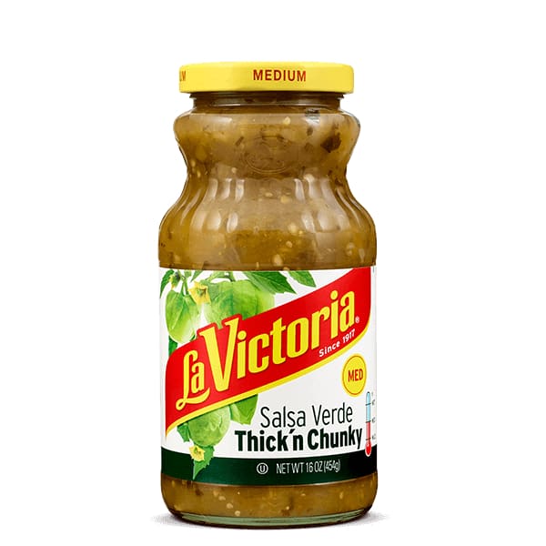 LA VICTORIA LA VICTORIA Thick N Chunky Salsa Verde Medium, 16 oz