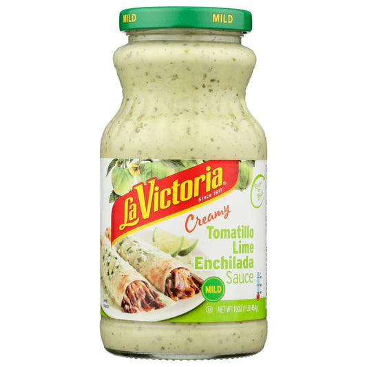 LA VICTORIA: Tomatillo Lime Enchilada Sauce 16 oz (Pack of 3) - Grocery > Meal Ingredients > Sauces - LA VICTORIA