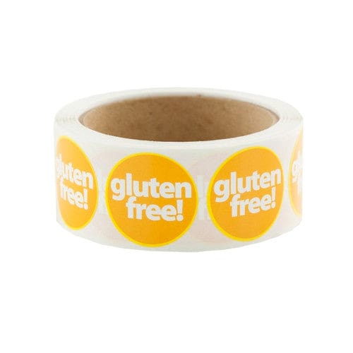 Labels Gold gluten free! Labels 500ct - Misc/Packaging - Labels