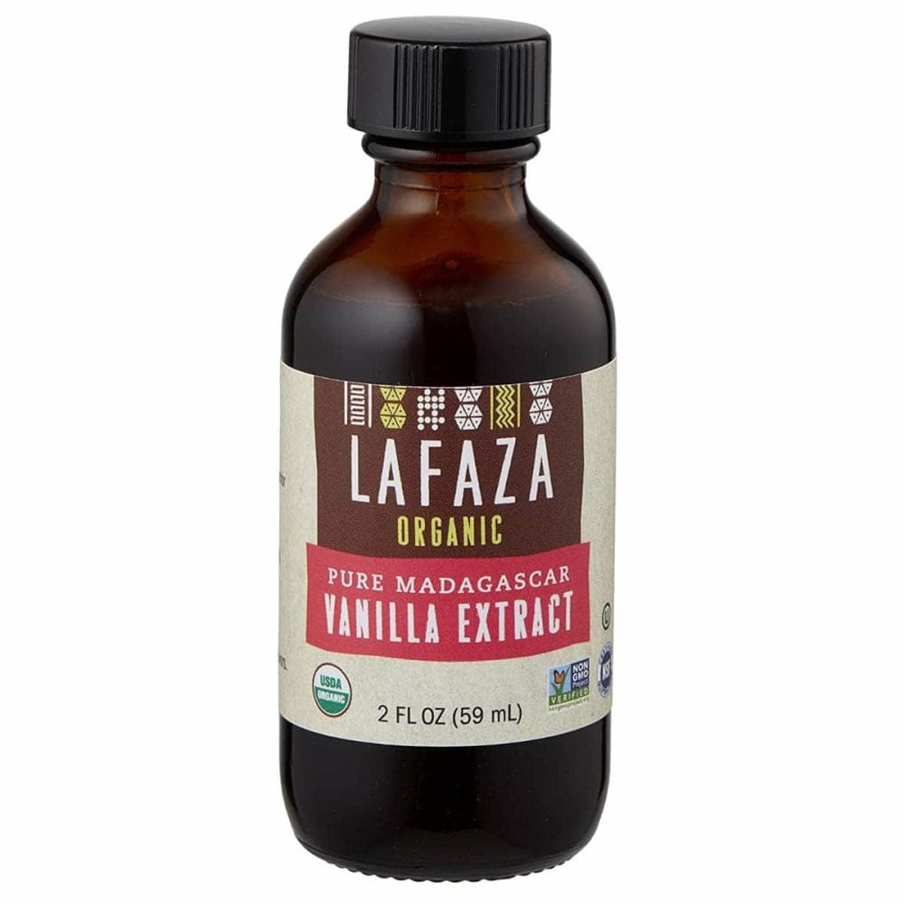 LAFAZA Lafaza Vanilla Extract Madagascar Bourbon Organic, 2 Oz