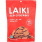 Laiki Laiki Crackers Red Rice, 3.53 oz