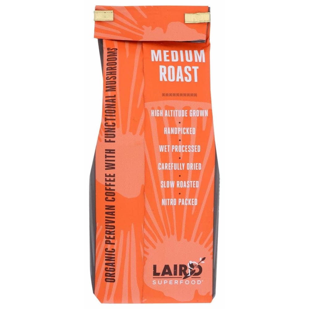 LAIRD SUPERFOOD Laird Superfood Coffee Med Ground Mshroom, 12 Oz