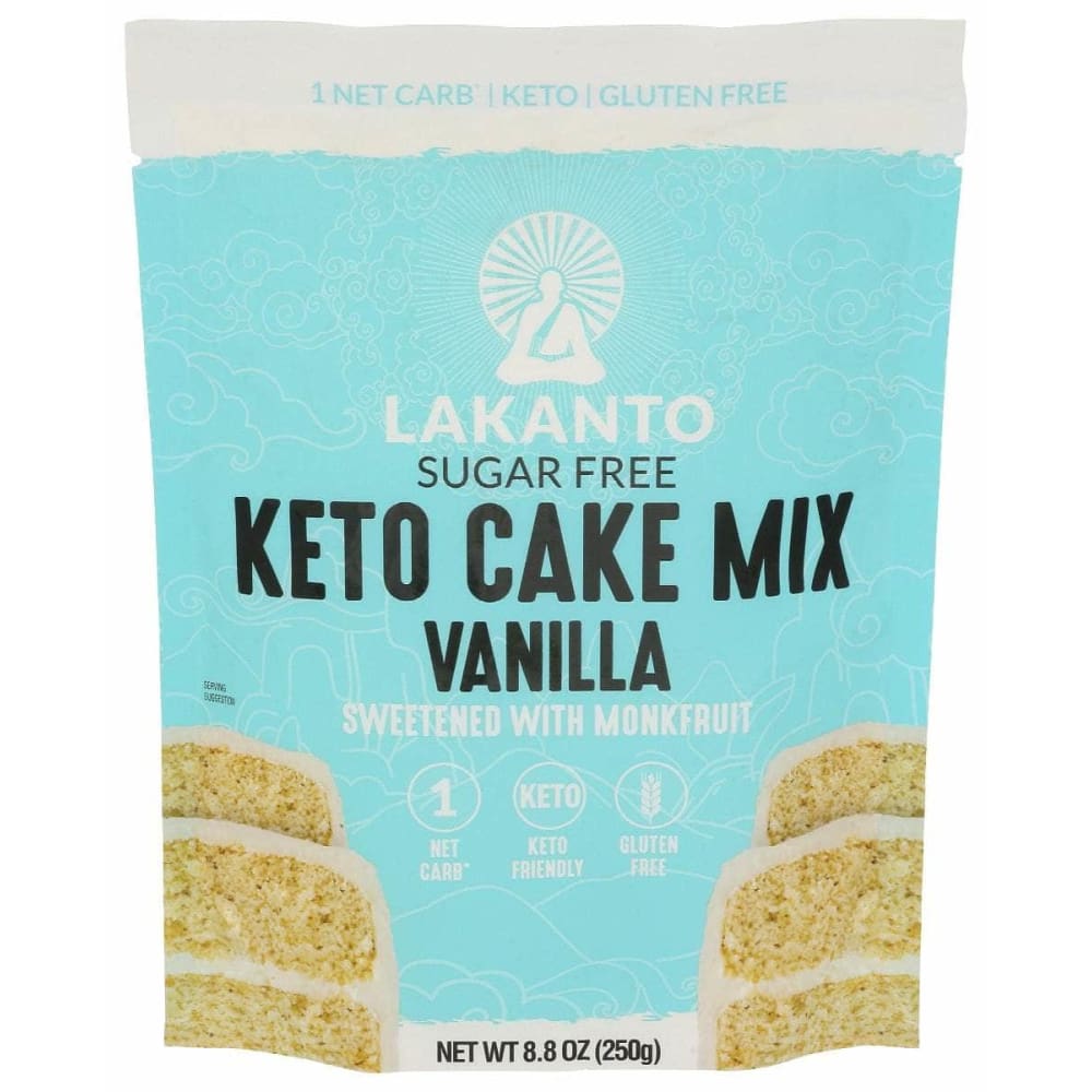 LAKANTO Grocery > Cooking & Baking > Baking Ingredients LAKANTO Keto Cake Mix Vanilla, 8.8 oz