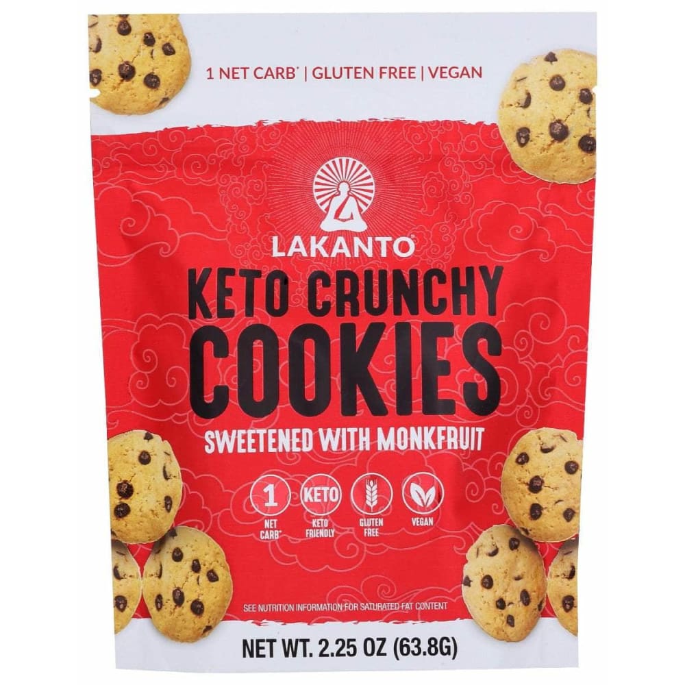 LAKANTO Grocery > Snacks > Cookies LAKANTO: Keto Crunchy Cookies, 2.25 oz