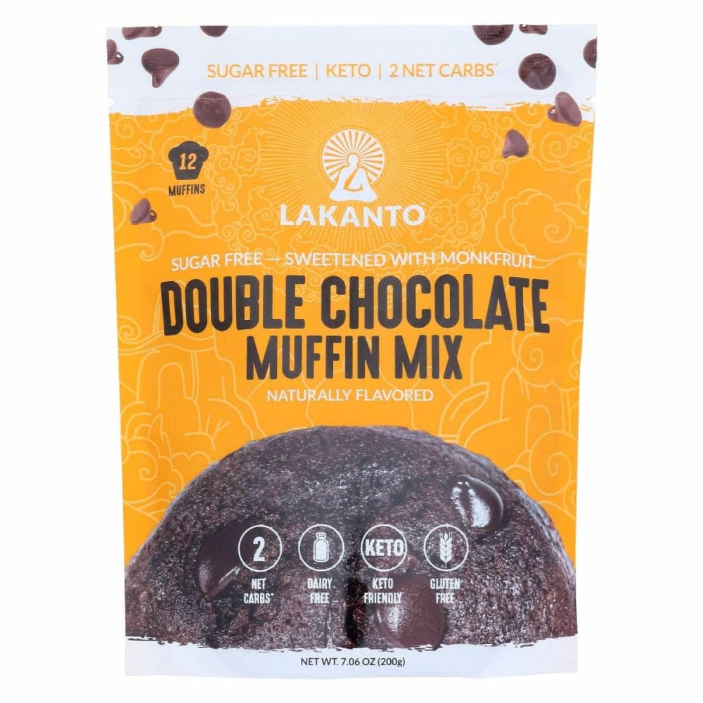 LAKANTO Lakanto Muffin Mix Dble Chocolate, 7.06 Oz